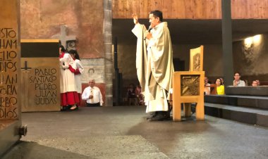Oración por la delincuencia  pide Iglesia a sus feligreses