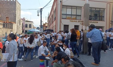 Trabajadores del Poder Judicial piden  apoyo para que les paguen despensas