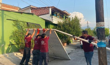 Diversos daños con las lluvias de las últimas horas