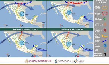 Semana calurosa a Morelos; prevén temperaturas máximas de 35 y 40 °C