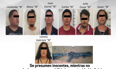 En Yautepec seis hombres y una mujer capturados por robar en una tortillería