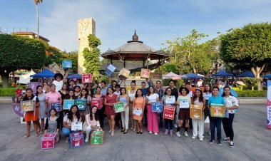 Rinden protesta integrantes del Concejo de las Juventudes en Jiutepec