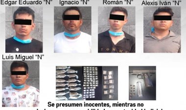 Andaban cinco masculinos armados hasta “los Dientes”, en Coatlán del Río