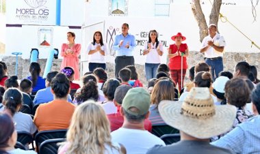 Cuauhtémoc Blanco inauguró obra de agua para miles de habitantes