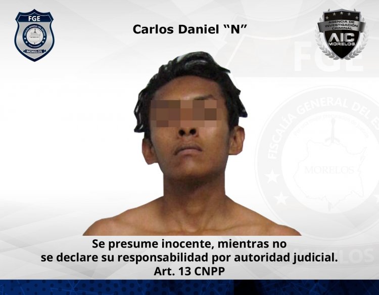 A proceso Carlos Daniel “N” por presunto robo en Jiutepec