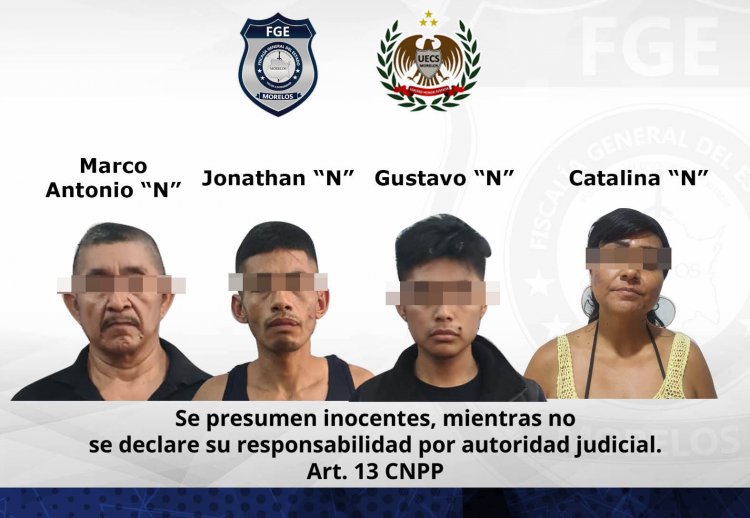 A la cárcel nueve extorsionadores de comerciantes de Puente de Ixtla