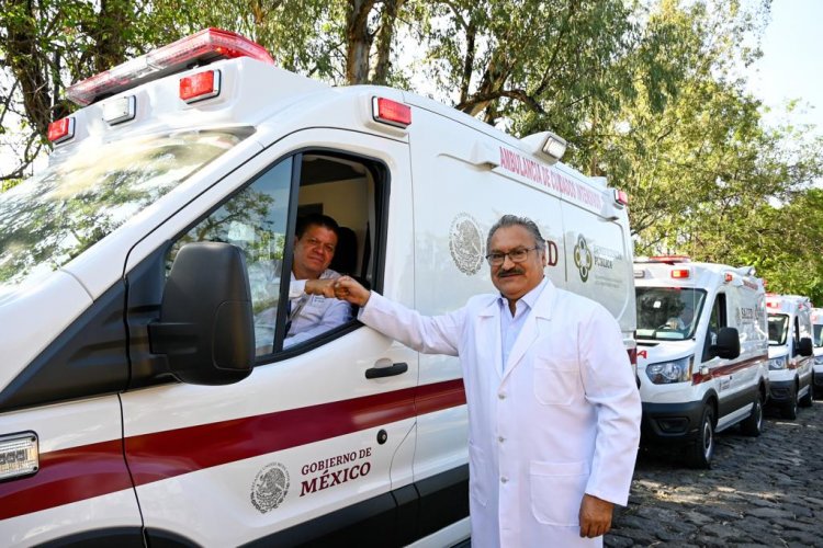 Morelos cuenta con  nuevas ambulancias