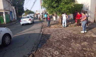 Ahora, vecinos de Calzada de Los Reyes son los dañados por SAPAC