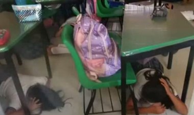 Por balaceras, se debe recurrir a protocolos de seguridad escolares