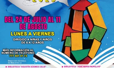 Mis vacaciones en la Biblioteca ofrece Rafael Reyes a los menores