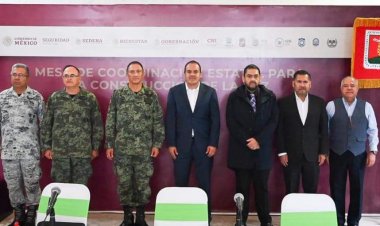 Continúa Mesa para la Paz esfuerzo por más seguridad