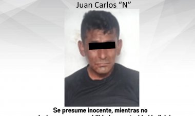Acusado de golpear a su esposa, detenido Juan Carlos de Yecapixtla