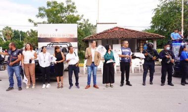 Juan Ángel Flores encabezó banderazo  de operativo para vacaciones en Jojutla