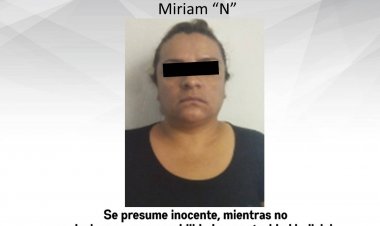 Miriam, de 40 años, fue detenida en Temixco por robo de teléfonos