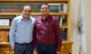 Primera reunión del gobernador con  responsable de programas sociales