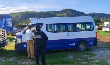 En operativo, sorprenden a rutas irregulares en Cuautla