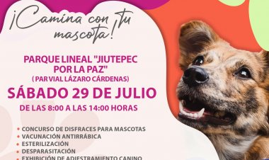 Jiutepec organiza actividades por el Día del Perro