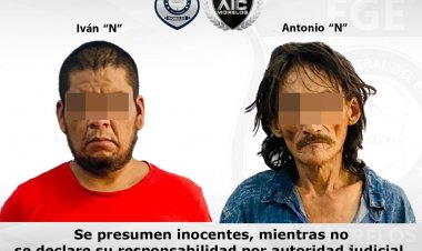 Este par, capturado con droga en el municipio de Zacatepec