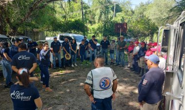 J. Ángel Flores celebró  trabajos de limpieza en la barranca Honda