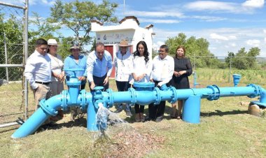 Continúan obras para mayor abasto de agua en Morelos