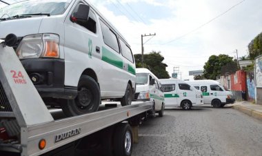 Son más de 3 millares de rutas "pirata" en Cuautla