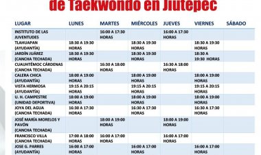Ofrece gobierno de Rafael Reyes clases gratuitas de taekwondo