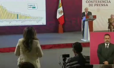 Reitera López Obrador apoyo a  Cuauhtémoc; advierte de Graco