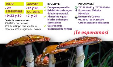 Se impulsa en la entidad el conocimiento de los hongos