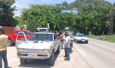 Operativo de fuerzas municipales, estatales y federales para inhibir crimen en el Poniente