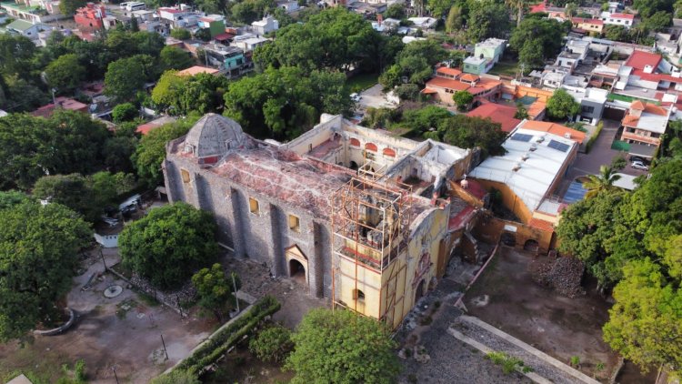 Ya viene la restauración del templo de Santiago Apóstol: Rafael Reyes