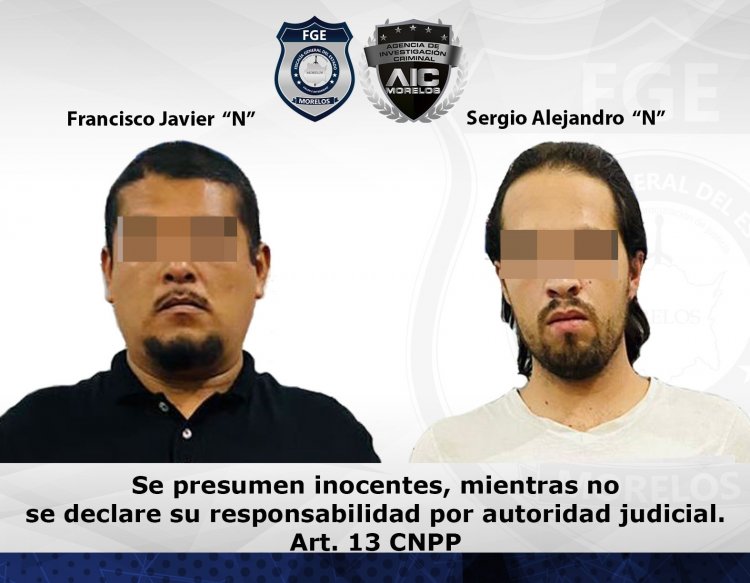 Dos detenidos con droga y vehículo de procedencia ilícita en Zacatepec