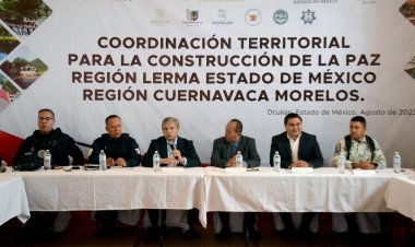 Respalda José Luis Urióstegui acciones  de seguridad entre Morelos y Edomex