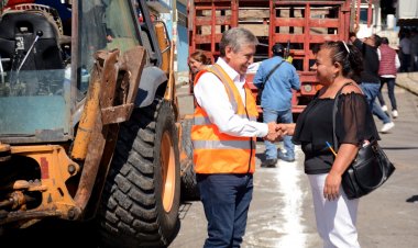 Inició Cuernavaca construcción de drenaje y pavimentación de calles