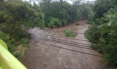 Monitorean ríos de zona Oriente tras copiosas precipitaciones