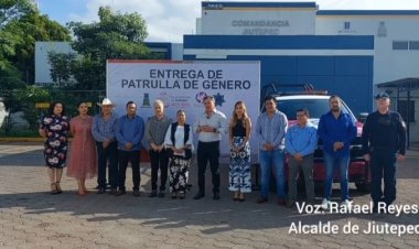 Alcalde Rafael Reyes pone en operación patrulla de género
