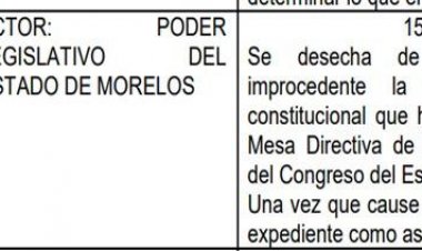 Desechada, la controversia constitucional 403 / 2023 por el caso Carmona