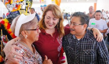 Margarita González Saravia ofrece asamblea informativa en Jiutepec