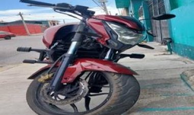Recuperaron en Temixco moto Pulsar que había sido hurtada