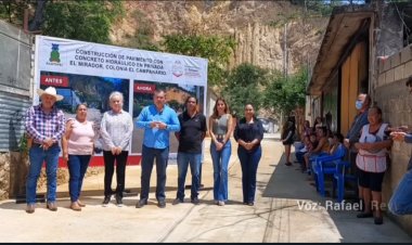 Contribuye gobierno de Rafael Reyes al bienestar de la gente de Jiutepec