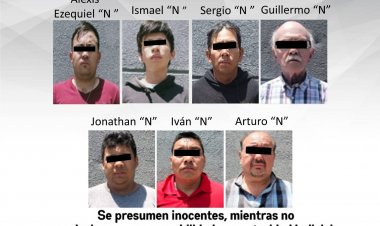 Acusado de un despojo, cayó este grupo de siete personas