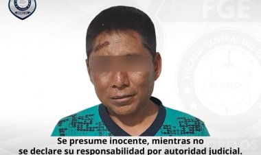 Atrapan a presunto feminicida de quien fue su pareja en Amacuzac