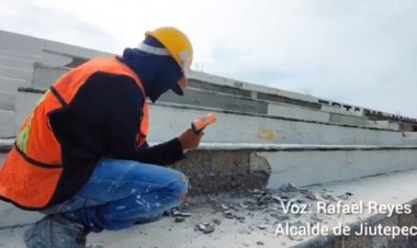 Rafael Reyes supervisó rehabilitación de centro deportivo