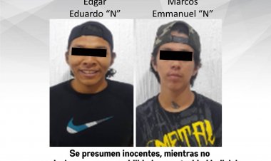A este par lo imputan por sacar mercancía sin haber pagado en comercio de Cuernavaca