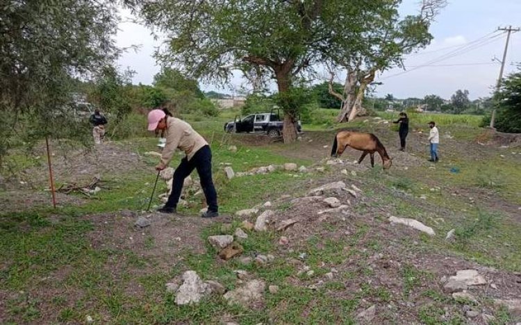 Dos fosas clandestinas fueron halladas en Cuautla y Yecapixtla
