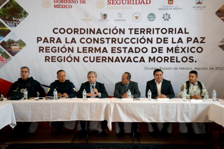 Respalda José Luis Urióstegui acciones  de seguridad entre Morelos y Edomex