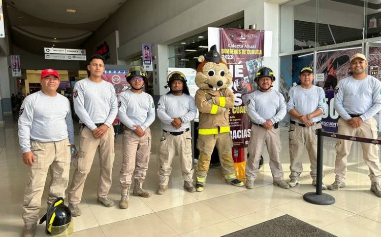 Los bomberos de Cuautla recibieron apoyos importantes de la población