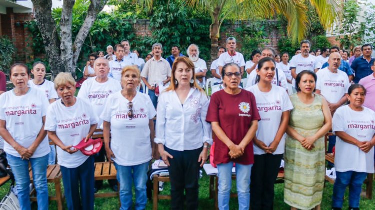 Refrenda Margarita González Saravia compromiso con la transformación de Morelos