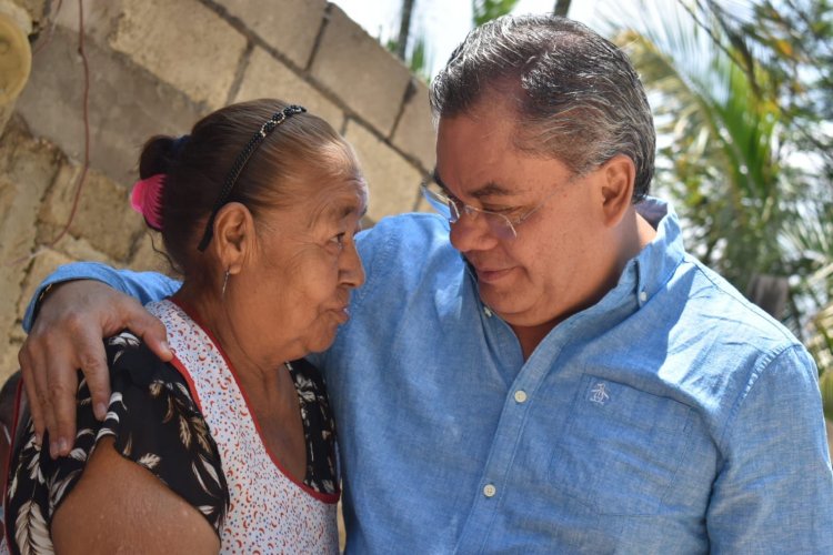 Contribuye gobierno de Rafael Reyes al bienestar de la gente de Jiutepec