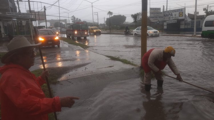 Bomberos de Jojutla atendieron las afectaciones por recientes lluvias