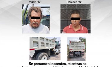 Con denuncia ciudadana, se pudo atrapar a 2 supuestos robacoches